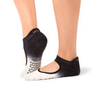 Aya Midnight Ombre organic cotton grip socks in eco-conscious Dubai fitness boutique